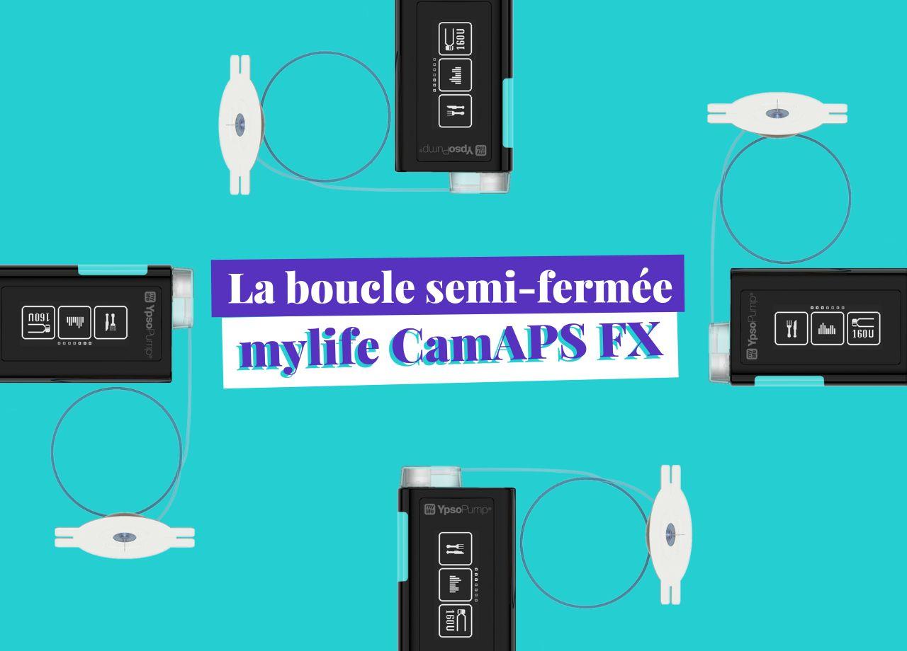 La boucle fermée hybride mylife CamAPS FX est remboursée en France.