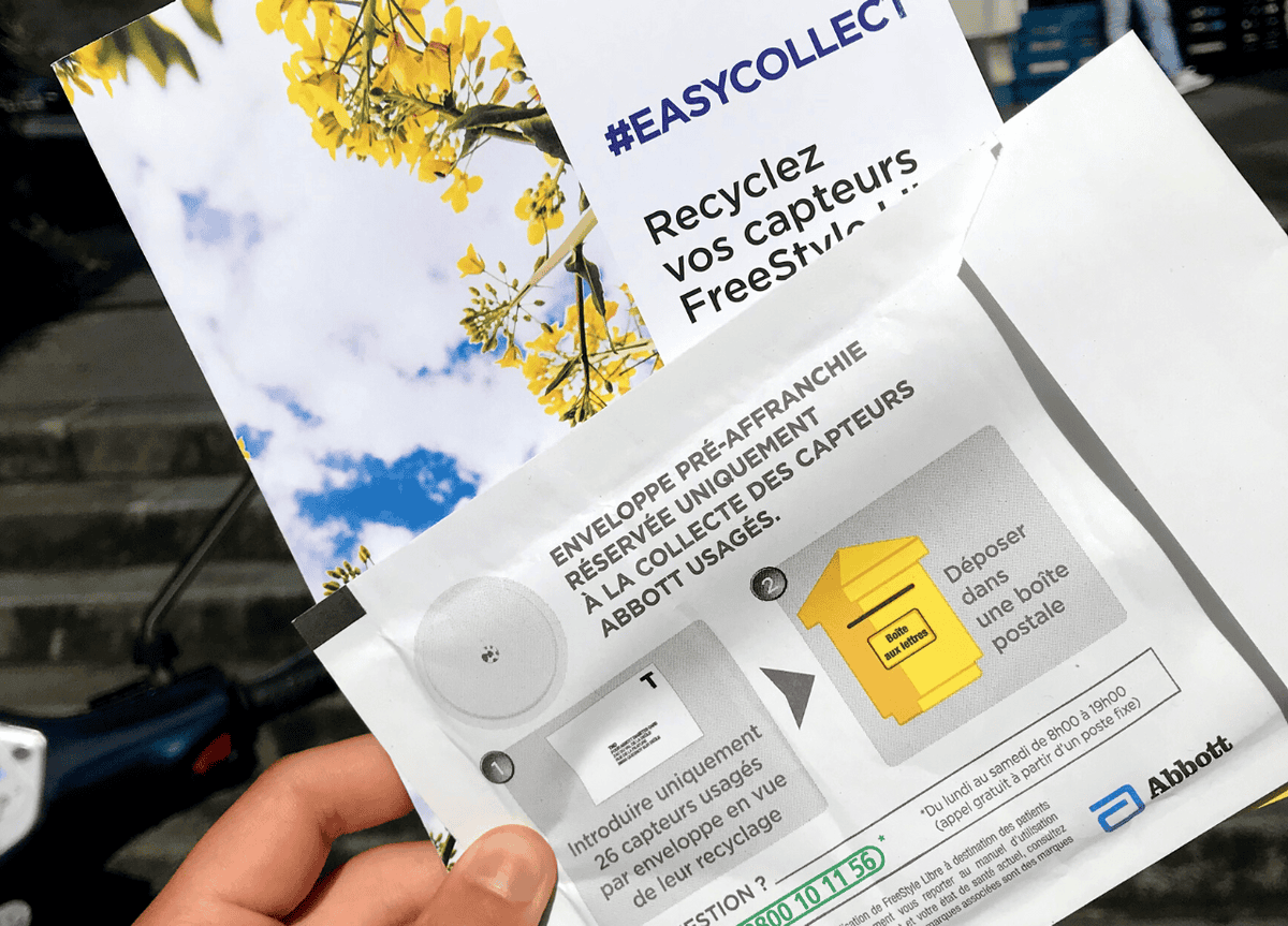 Easy Collect Kit Où doit-on jeter les capteurs Freestyle Libre usagés ? | Glucose toujours